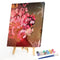 Canvas Paint By Numbers DIY Hand Painted Oil Flower Head Girl Drawing Kit C