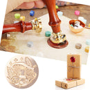 #A Mushroom Sealing Wax Stamp Head Retro Gift Packaging Envelope Sealing Decor T