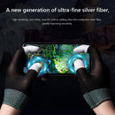 2pcs Sweat Proof Touch Screen Gaming Finger Thumb Sleeve Gloves for PUBG Newly