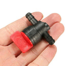 5X 8mm In-Line Petrol On-Off Fuel Tap Switch Petcock Valve - Motorcycle Bike: