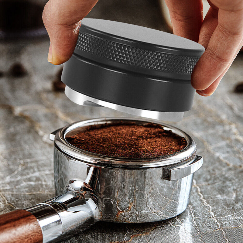 Stainless Steel Coffee Tamper Distributor 51/53/58mm Powder Hammer Accessor