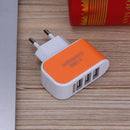 5V 2A EU Standard Charger Adapter 3 USB Hub Port Male Power Supply Male Box