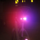 LED+COB+SMD MTB Bike Light USB Rechargeable Multifunction Warning Lamp (A) Newly