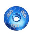 OUO Bicycle Stem Top Cap Headset Cover with Screw Fork Ring Spacer (Blue) Newly