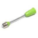 E27 LED Light Bulb Holder Universal Flexible Extension Lamp Socket (Green) Newly