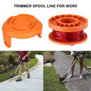 20Pack WORX WA0010 Replacement Spool Line For Grass Trimmer Edger 10ft Cap Cove/