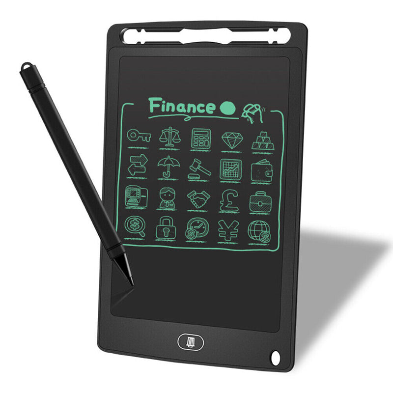 8.5 inch Digital LCD Writing Tablet Ultra-Thin Drawing Pad with Pen (Black)