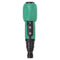Anti-slip Handle Big Torque Electric Screwdriver USB Charging Drill (Green)