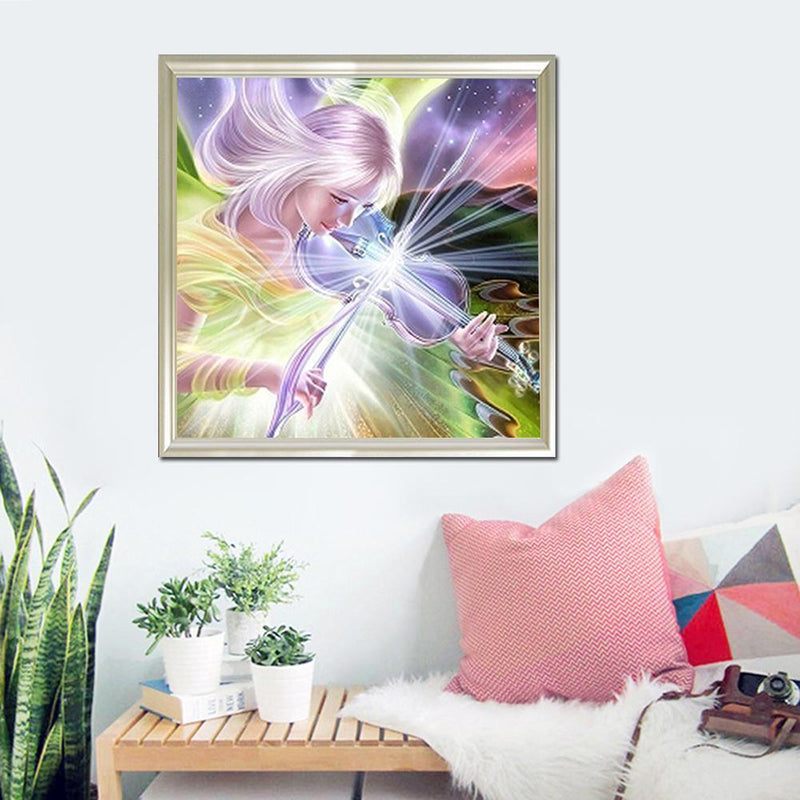 Beautiful Girl 5D Diamond DIY Painting Craft Kit Home Decor