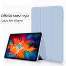 Tri-Fold Tablet Protective Cover for Lenovo Tab P11 Pro Shell (Ice White)