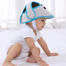 Soft Baby Anti Fall Head Protection Cap Adjustable Safety Helmet (Blue) Newly