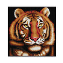 Full Cross Stitch 14CT Cotton Thread DIY Tiger Stamped Needlework Craft Home Art