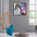 5D DIY Diamond Painting Kits Full Round Drill Wolves Rhinestone Art Crafts Home