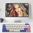 127pcs Mechanical Keyboard Keycap Set XDA Height for MX Switches (Bubble)