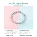 1xStainless Steel Egg Chopper Vegetable Slicer Fruit Potato Cutters Cuter Q4V7