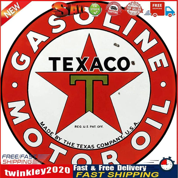 Round Metal Tin Sign Plaque Wall Letters Posters Iron Painting for Bar (3) Newly