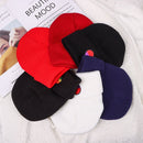 Embroidery Christmas Gift Love Heart Beanies Hats Rainbow Knit Cap Knitted Hats