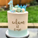 Embossed Mold Acrylic Cartoon DIY Alphabet Number Cake Cookie Mold (Pink) Newly