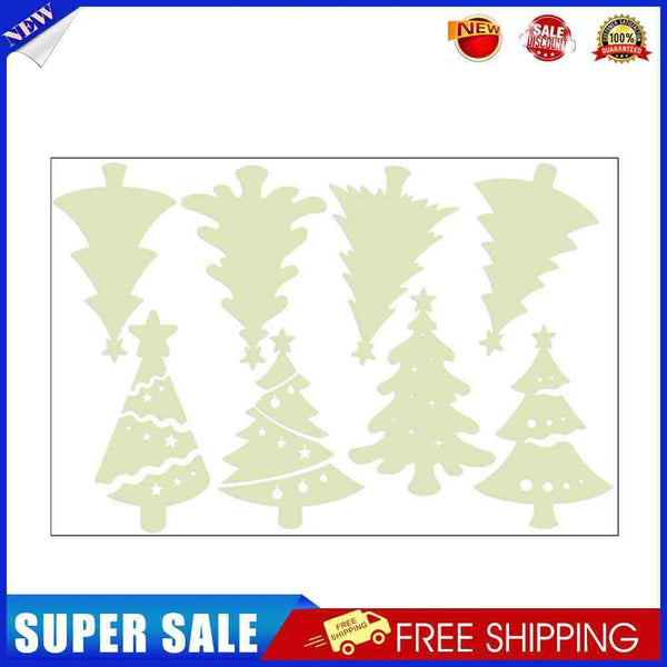 Tree Wall Stickers for Rooms Decor Christmas Tree Wall Decals Glow in the Dark