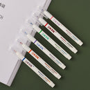 Tools Stationery Fluorescent Pen Set Double Line Pen Color Marker Gel Pen