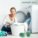 Eco-Friendly Wash Ball Washing Laundry Balls Reusable Tangle-Free (Green)