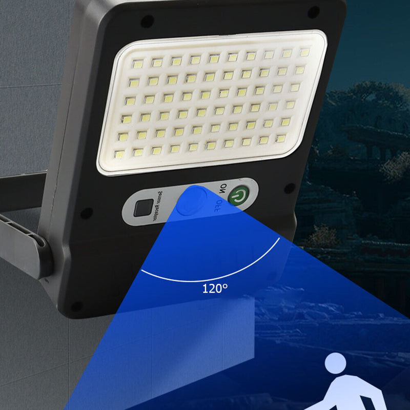 LED COB Solar Lights Outdoor Motion Sensor Waterproof Remote Mini Lamp (A)