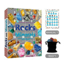 Christmas 24 Days Countdown Calendars Healing Crystal Stone Advent Calendar I4R6