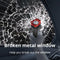 Multi Tool LED Flashlight-Waterproof for Car with Glass Breaker (Red)