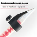 Plastic Floor Tile Grout Sealant Assistant Glue Nozzle Fixed Locator Repair Tool