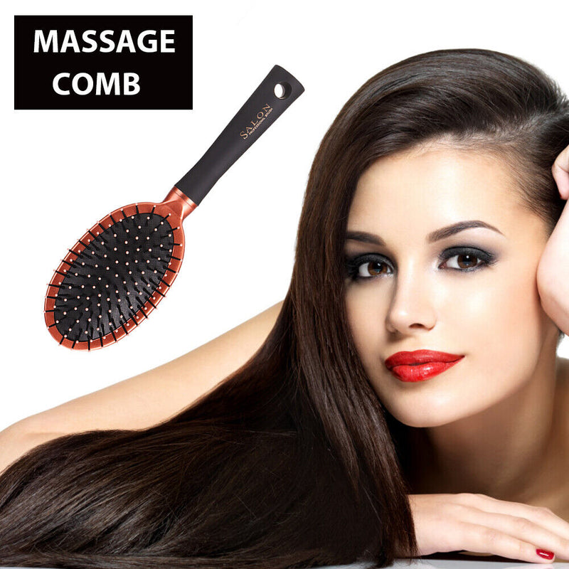 Hair Brush Women Scalp Massage Dry Wet Anti-static Detangle Airbag Comb (A)