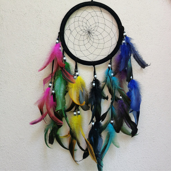 Dream Catcher Wall Hanging Decor Feather Dreamcatcher Handmade Ornament Gift