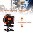 Woodwork Machine Router Lifter Adjustable Engrave Lab Lift Platform (Black)