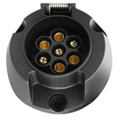 7Pin EU Towbar Towing Plugs Truck RV Caravan Socket Trailer Connector 12V Plug