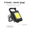Portable LED Work Light COB Flood Lights for Outdoor (with Charging Plug) Newly