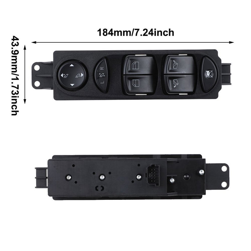 W639 For Benz A6395451313 Auto Master Window Switch Electric Power Driver Side