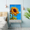 Yellow Sunflower Colouring Oil Canvas DIY Hand Painted Paint By Numbers Gift Kit