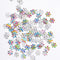 DIY Art Tips Glitter Flakes Christmas Manicure Decor Snowflake Nail Sequins