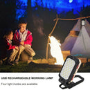 Potable COB LED Work Light Magnetic Lamp USB Rechargeable Lamp Flashlight K0R2