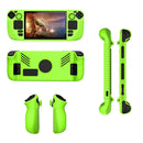 Waterproof Console Cover w/Thumb Stick Cap Kit for Valve Steam Deck (Green)