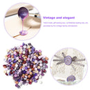 200pcs Retro Fire Paint Sealing Wax Tablet Pill Stamp Envelope (Purple)