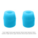 4pcs Longboard Skateboard Dancing Wheels Axle Bushings Shockproof PU Cushion