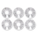 Rivet Mixed Size DIY Manicure Chain Beads Hollow Metal Moon Star Nail Studs