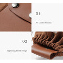 Outdoor Folding Fruit Vegetable Harvest Foraging Bag Picking Pouch (Coffee)