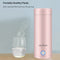 #A 304 Stainless Steel Electric Kettles 400ml Camping Leak-proof Vacuum Flask