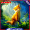 5D DIY Diamond Painting Forest Fox Cross Stitch Embroidery Rhinestones Kits