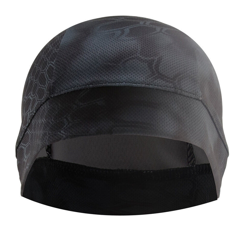 Bicycle Helmet Liner Cap MTB Mountain Bike Sunscreen Python Pattern Hat Headwear