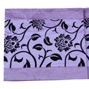 Chameleon Flocking Tablecloth Home Runners Dinner Table Flag Cover(Purple)