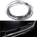 5M DIY Car Interior Exterio Retrofit Decorative Flexible Strip (Silvery)