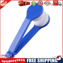 Mini Two-side Glasses Brush Spectacles Wipes Eyeglass Cleaning Rub (Blue)