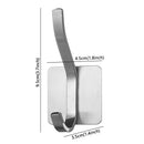 Stainless Steel Hat Bag Storage Rack Coat Hanger Towel Holder Robe Hooks